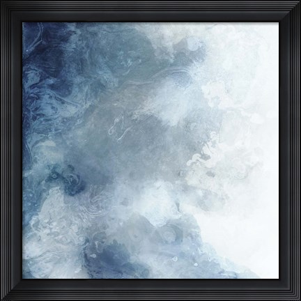 Framed Watercolor Stain II Print