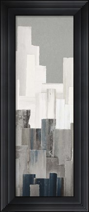 Framed Ripped City II Print