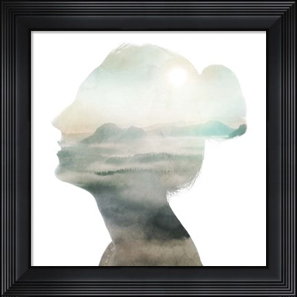 Framed Mural Contour II Print