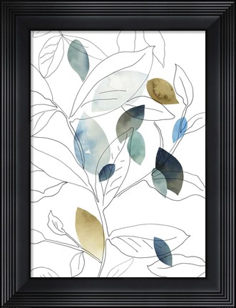 Framed Frond I Print
