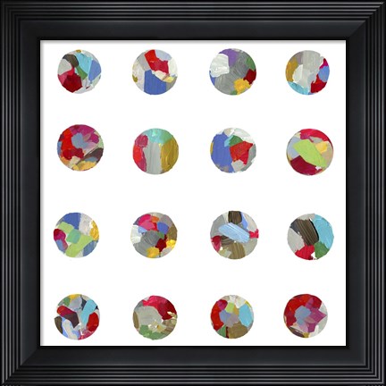 Framed Playful Paint Print