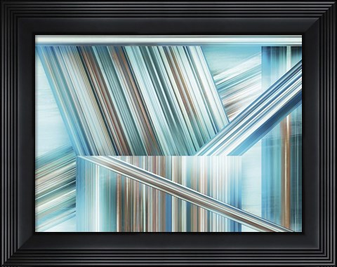 Framed Glitchy II Print