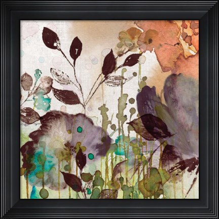 Framed Autumn Song I Print