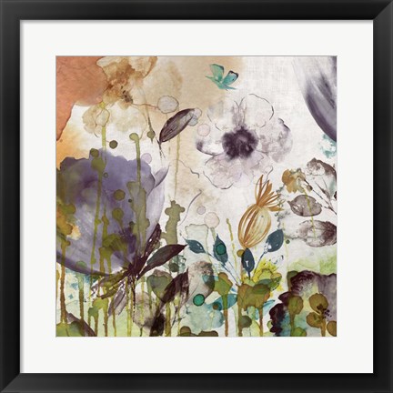 Framed Autumn Song II Print