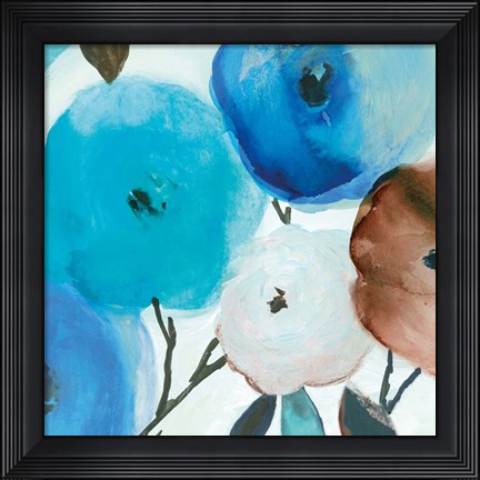 Framed Morning Pearls I Print