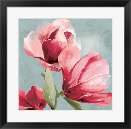 Framed Sweetpea I Print