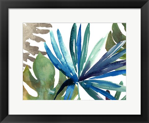 Framed Tropic Sway I Print