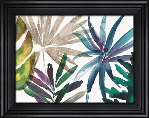 Framed Tropic Sway II Print