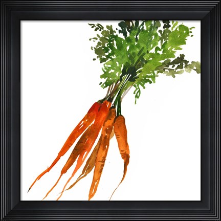 Framed Carrot Print