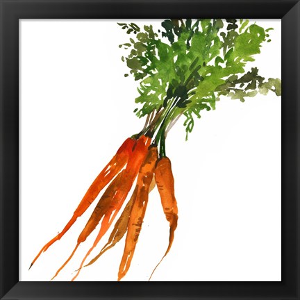 Framed Carrot Print