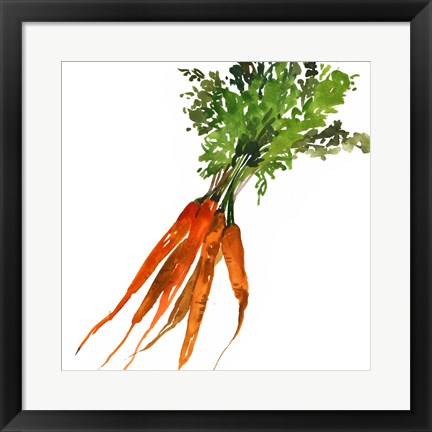 Framed Carrot Print