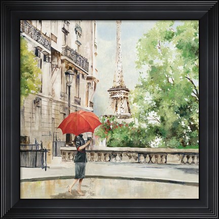 Framed Paris Walk Print