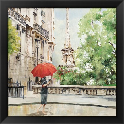 Framed Paris Walk Print