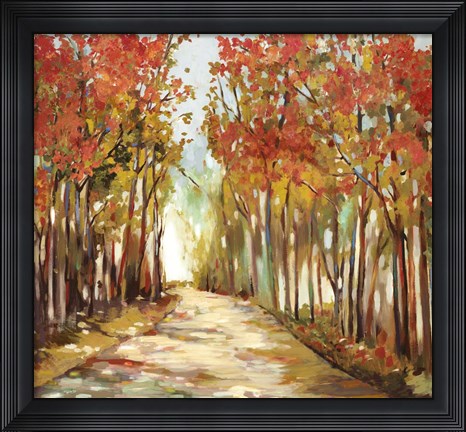 Framed Sunny Path Print