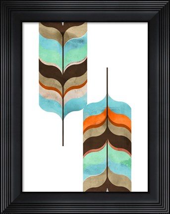 Framed Mod Lollipop Print