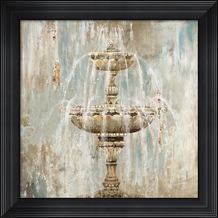 Framed Fountain Print