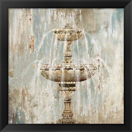 Framed Fountain Print