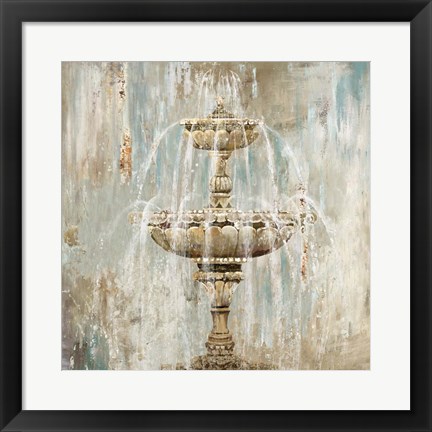 Framed Fountain Print