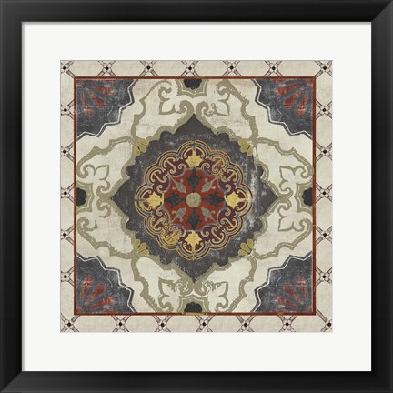 Framed Mosaic I Print