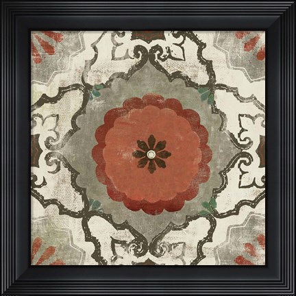 Framed Mosaic III Print