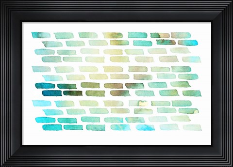 Framed Bricks Print