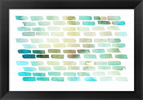 Framed Bricks Print