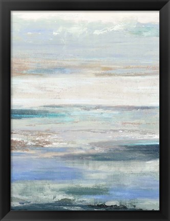 Framed Waves Absstract Print