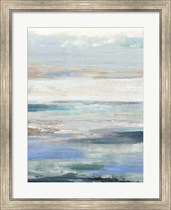 Framed Waves Absstract Print