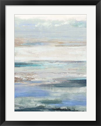 Framed Waves Absstract Print