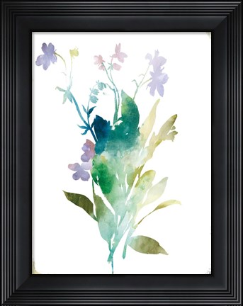 Framed Summer Botanical I Print