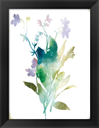 Framed Summer Botanical I Print