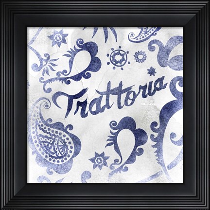 Framed Trattoria Print