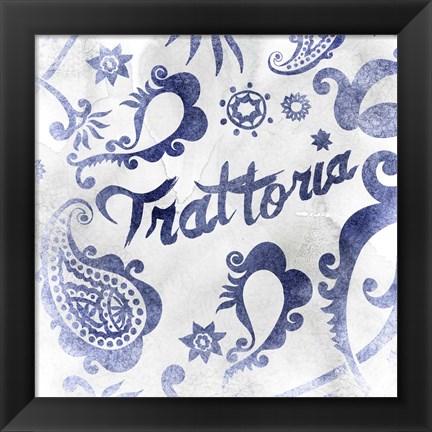 Framed Trattoria Print