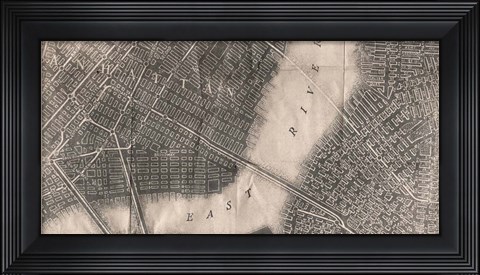 Framed Manhattan Print
