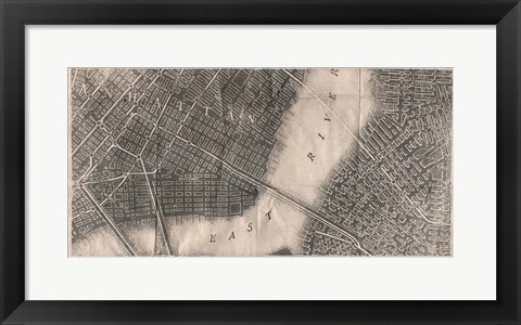 Framed Manhattan Print