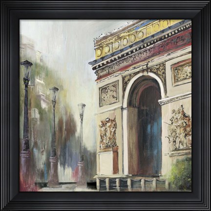 Framed Arc De Triumph Print