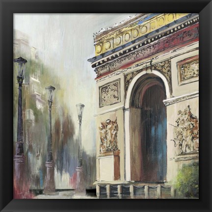 Framed Arc De Triumph Print