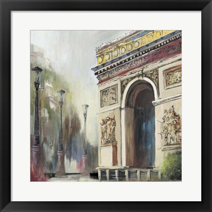 Framed Arc De Triumph Print