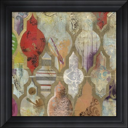 Framed Infinite Currents III Print