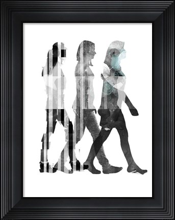 Framed Half a World I Print