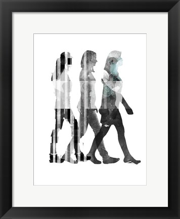 Framed Half a World I Print