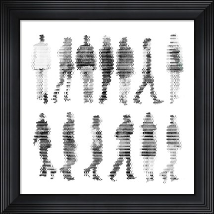 Framed Half a World II Print