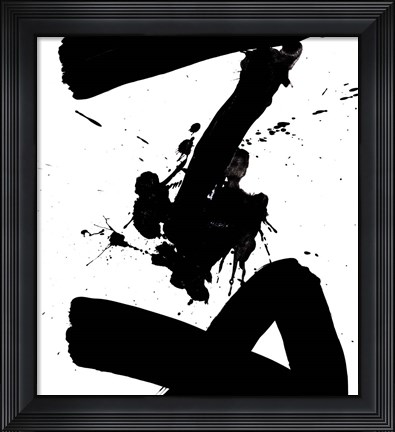 Framed Ink Blot IV Print