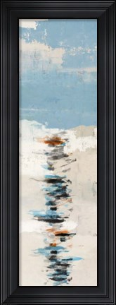 Framed Modern Strokes II Print