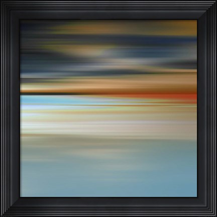 Framed Blurred Landscape II Print