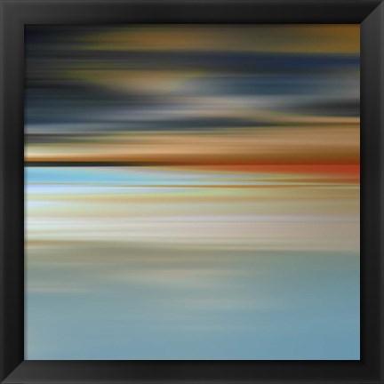 Framed Blurred Landscape II Print