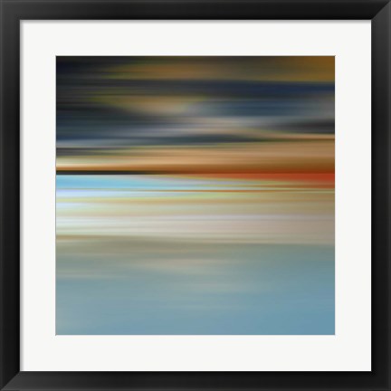 Framed Blurred Landscape II Print