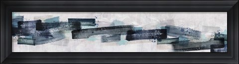 Framed Paint Strokes Print