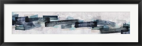 Framed Paint Strokes Print