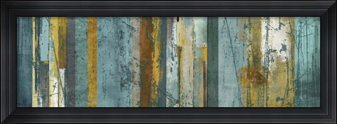 Framed Paneled Landscapes II Print
